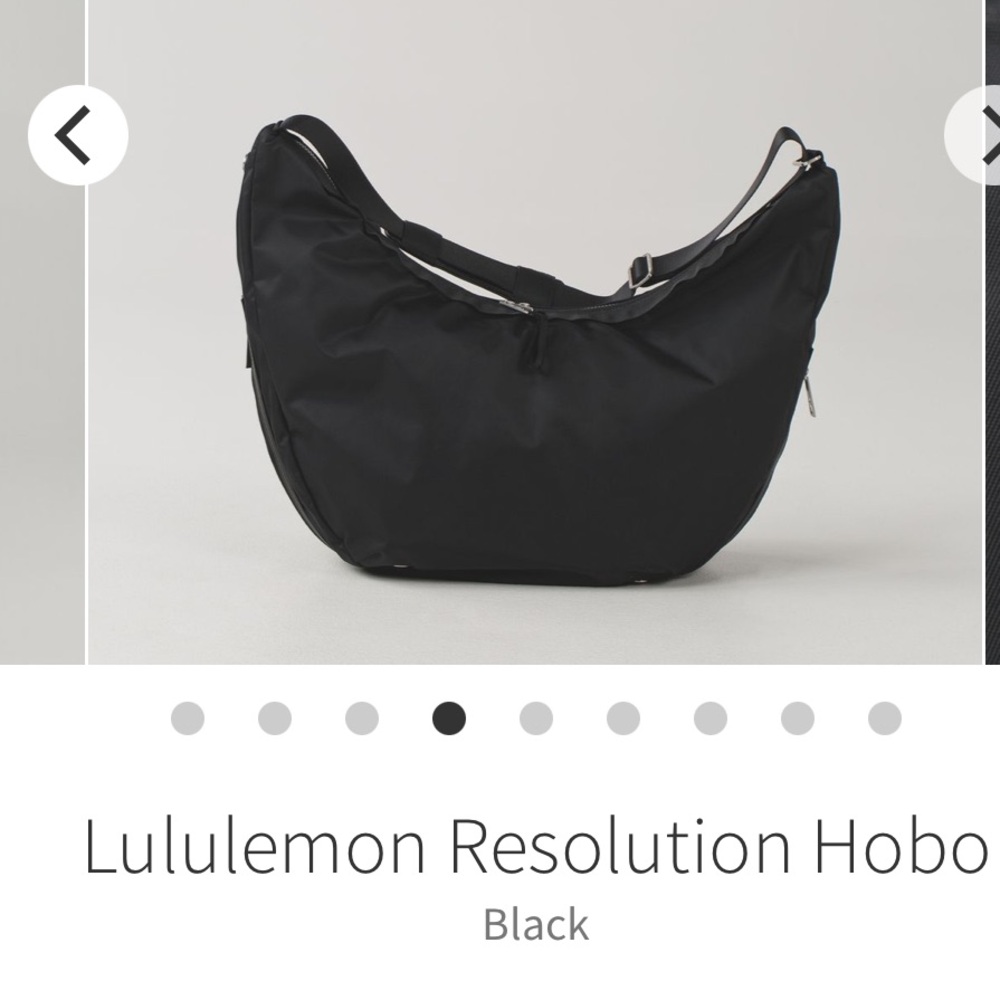 RARE Lululemon Resolution Hobo bag